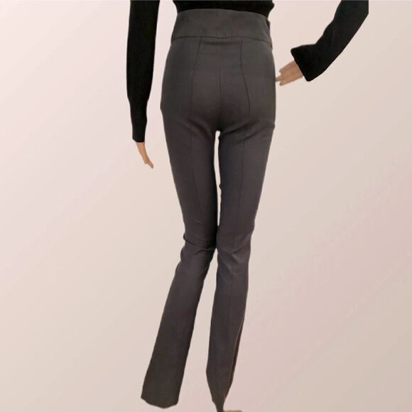 DOLCE & GABBANA Super High-rise Lightweight Wool Skinny Pants. Charcoal Gray. 4 - Picture 3 of 6